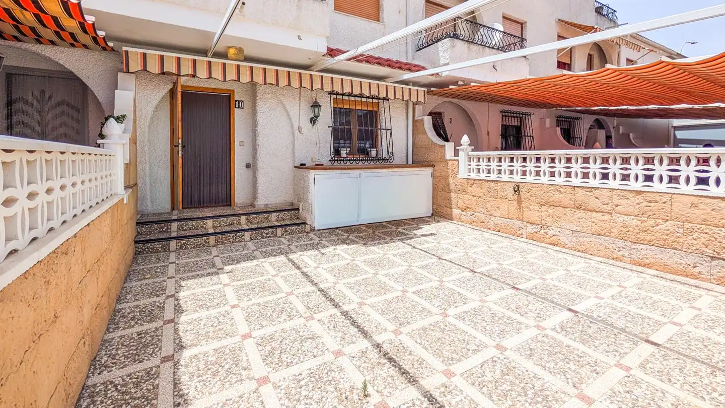Terraza de Casa adosada en venta en Santa Pola con Aire acondicionado, Terraza y Amueblado