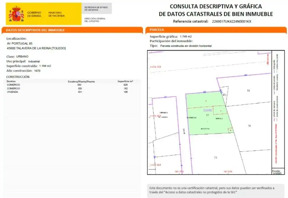 Houses for sale in Talavera de la Reina