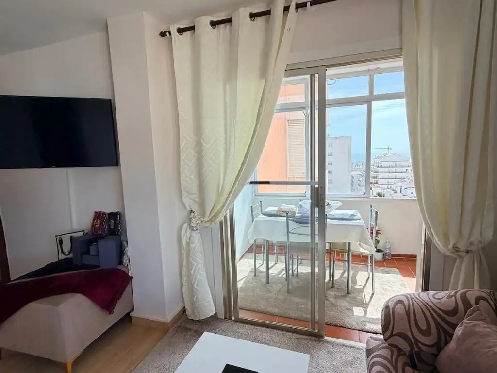 Terrassa de Apartament en venda en Benalmádena amb Aire condicionat, Calefacció i Parquet