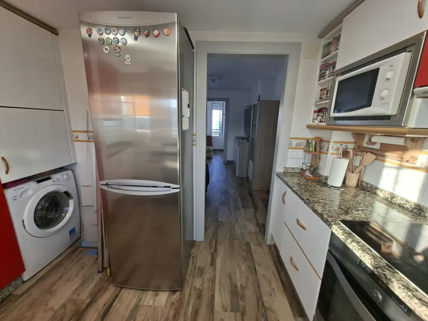 Kitchen of Apartments for sale in Gandia  with Air Conditioner, Heating and Private garden