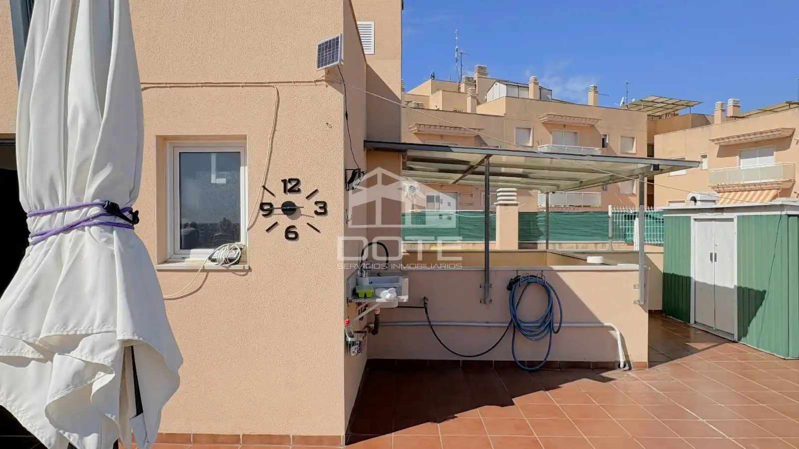 Vista exterior de Ático en venta en Creixell con Aire acondicionado, Calefacción y Terraza