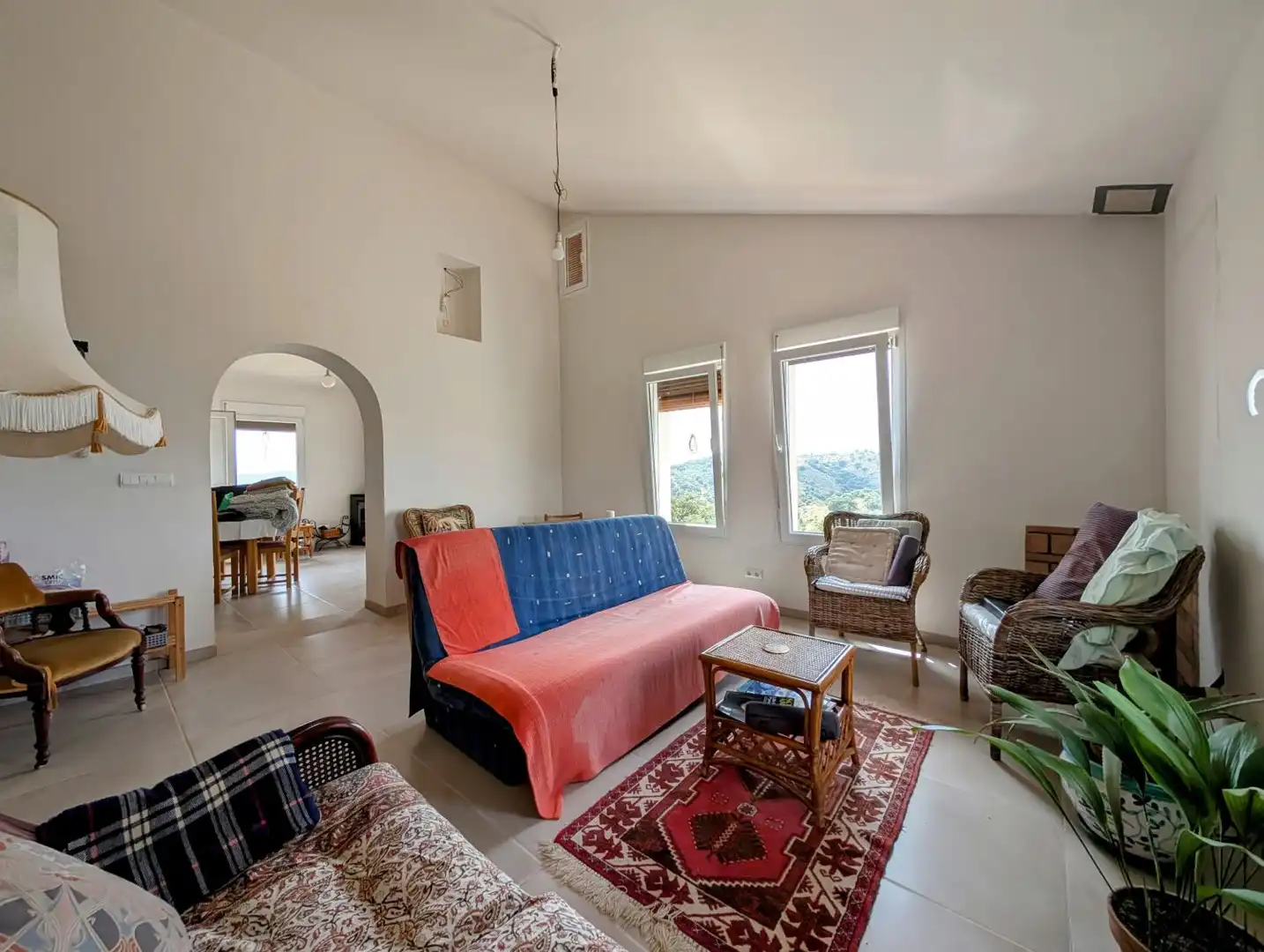 Sala d'estar de Casa o xalet en venda en Loja amb Calefacció, Jardí privat i Terrassa