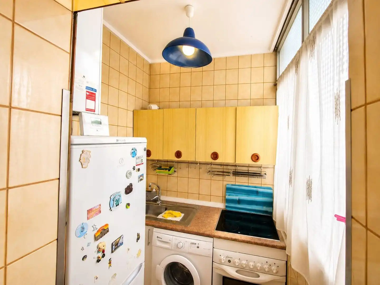 Kitchen of Flat for sale in Burlada / Burlata  with Heating