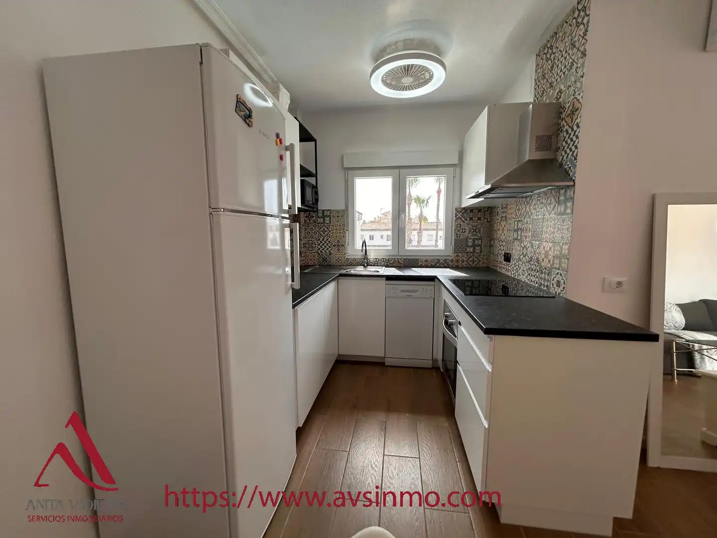 Cocina de Apartamento en venta en Torrevieja con Aire acondicionado, Calefacción y Amueblado