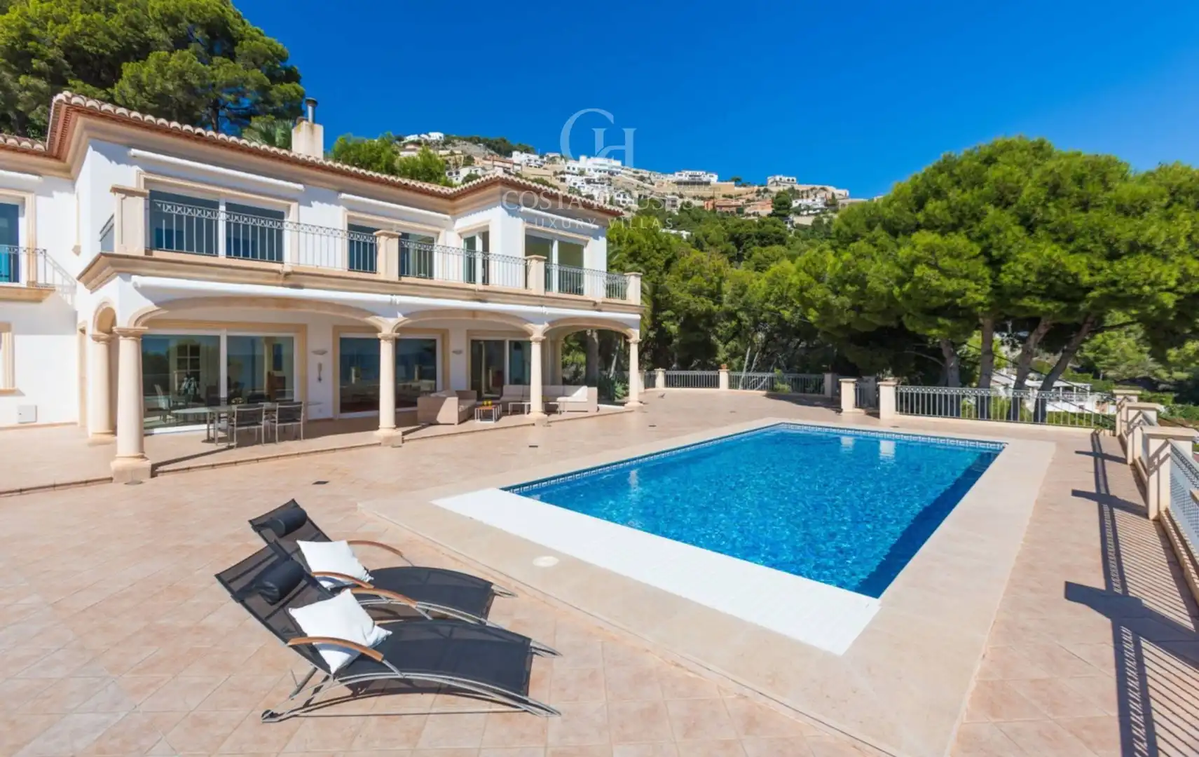 Exterior view of Houses for sale in Jávea / Xàbia  with Air Conditioner, Private garden and Terrace