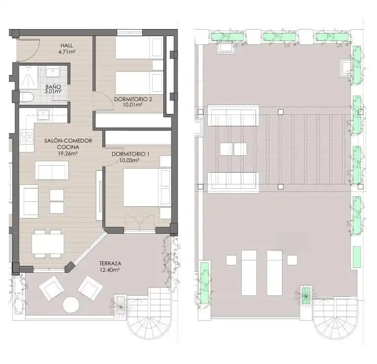 Penthouse mit Pool zur Miete in Calle Calle Torrox, imagen 29