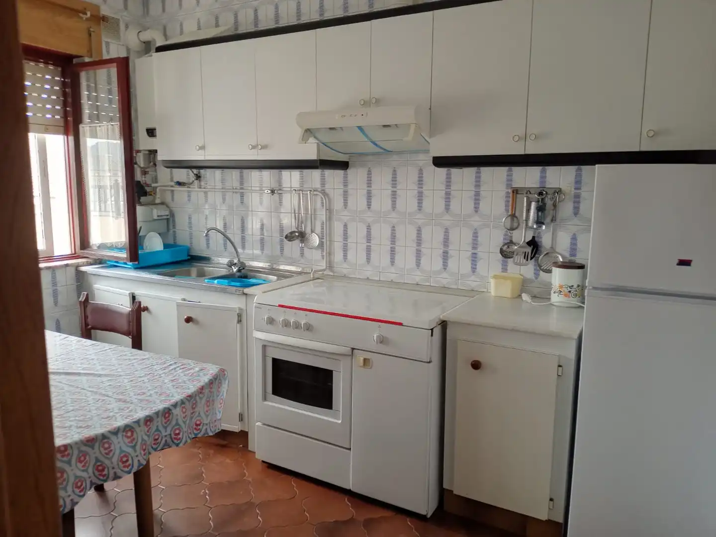 Cocina de Piso de alquiler en Burela con Amueblado y Se aceptan mascotas