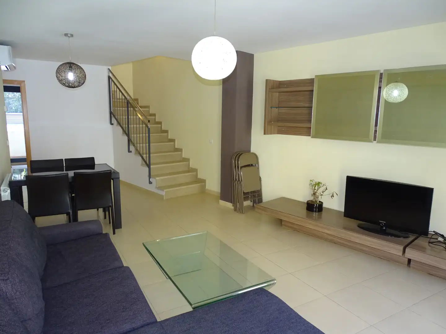 Sala de estar de Piso en venta en Figueres con Aire acondicionado y Calefacción
