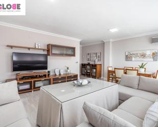 Living room of Flat for sale in  Granada Capital  with Air Conditioner, Heating and Private garden