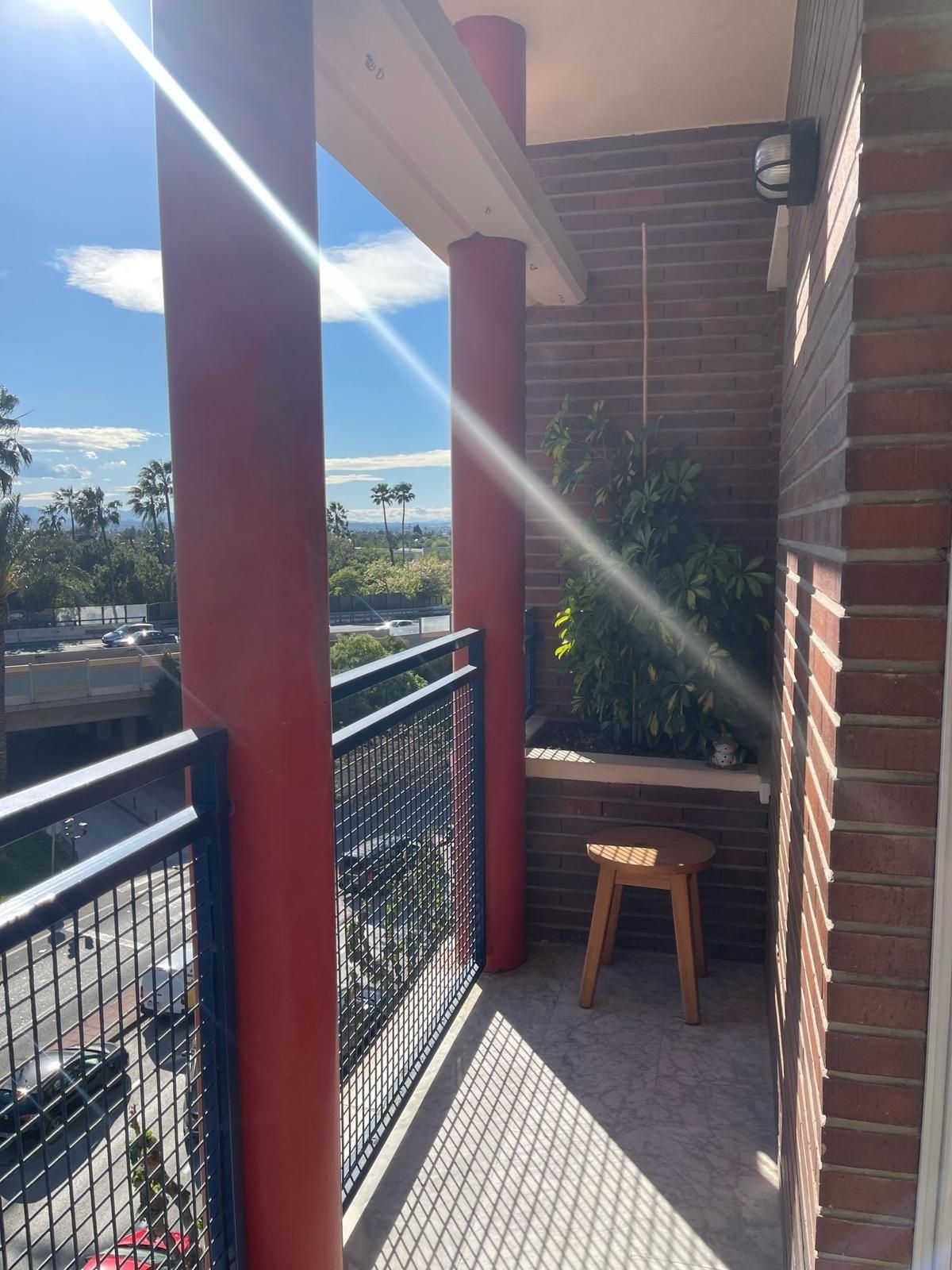 Balcony of Flat to rent in  Murcia Capital  with Air Conditioner, Heating and Terrace