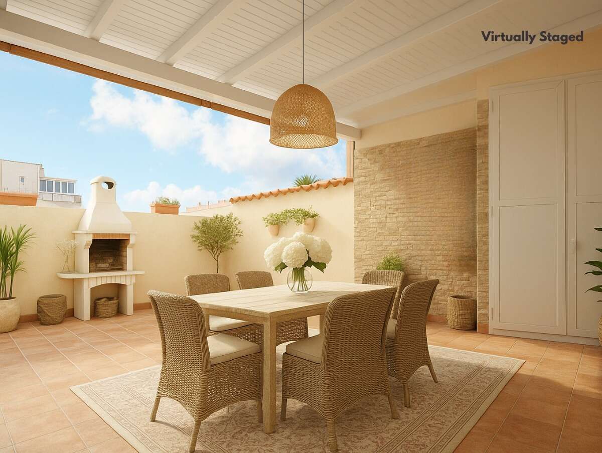 Terrace of Duplex for sale in Arrecife  with Heating, Terrace and Storage room
