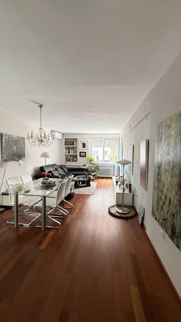 Living room of Flat for sale in  Valencia Capital  with Air Conditioner, Heating and Private garden