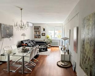 Living room of Flat for sale in  Valencia Capital  with Air Conditioner, Heating and Private garden
