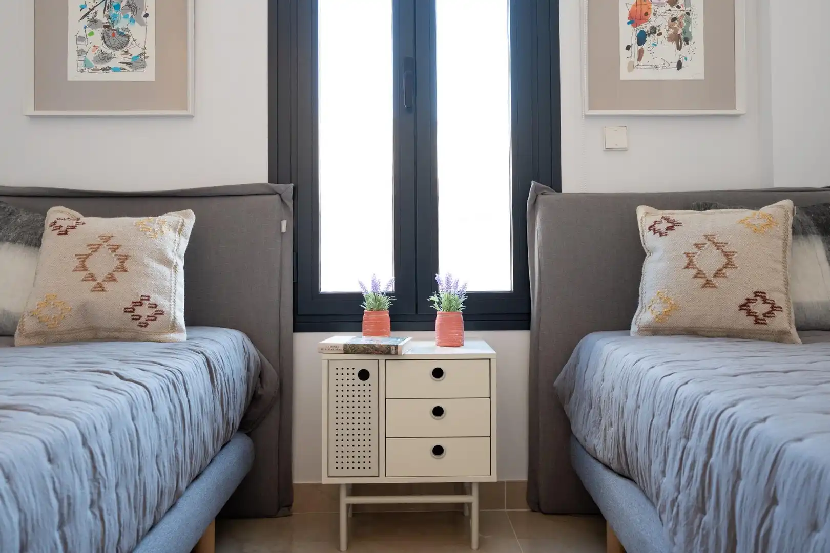 Habitación de Casa adosada en venta en Santa Pola con Aire acondicionado, Jardín privado y Terraza