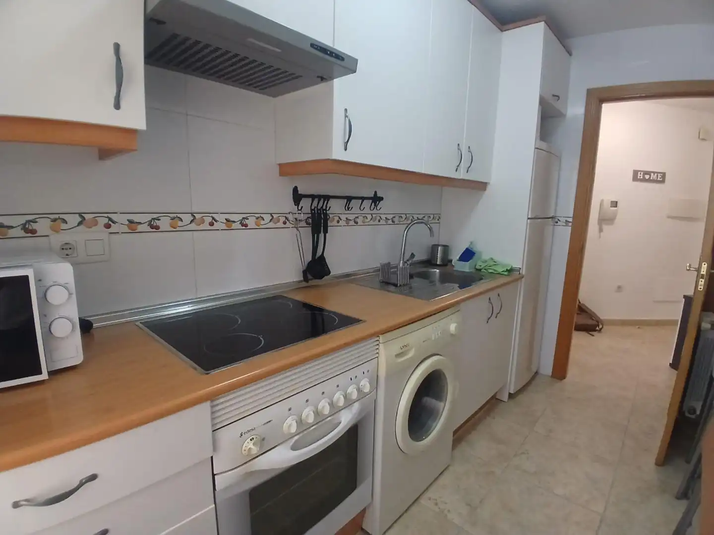 Cuina de Apartament de lloguer en Alcázar de San Juan amb Aire condicionat, Calefacció i Moblat