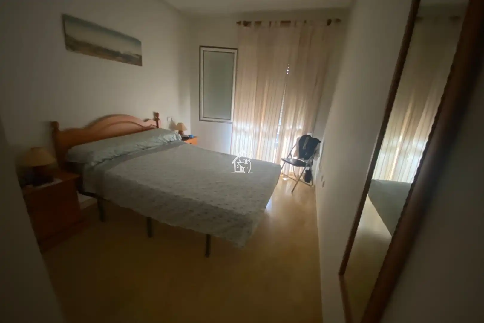 Dormitori de Apartament de lloguer en Orihuela amb Jardí privat, Terrassa i Traster