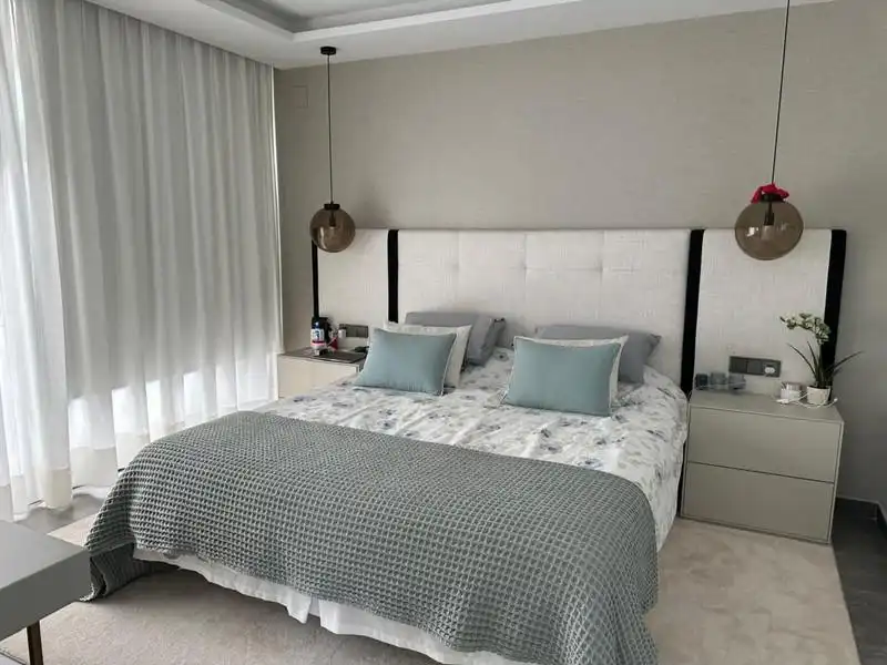 Bedroom of Detached homes for rent in Marbella  with Air Conditioner, Heating and Private garden
