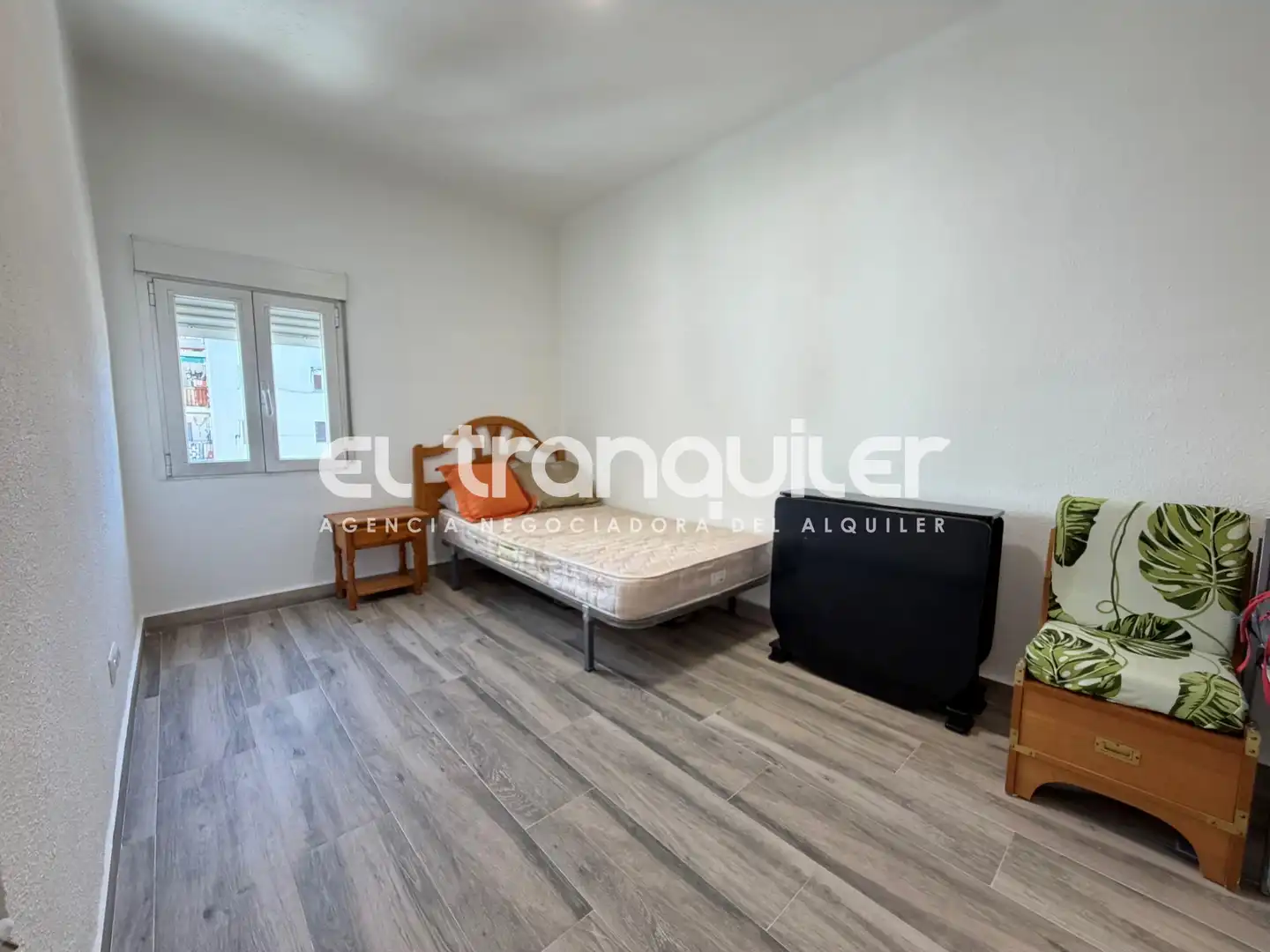 Schlafzimmer von Wohnung zur Miete in Madrid mit Klimaanlage, Möbliert und Waschmaschine