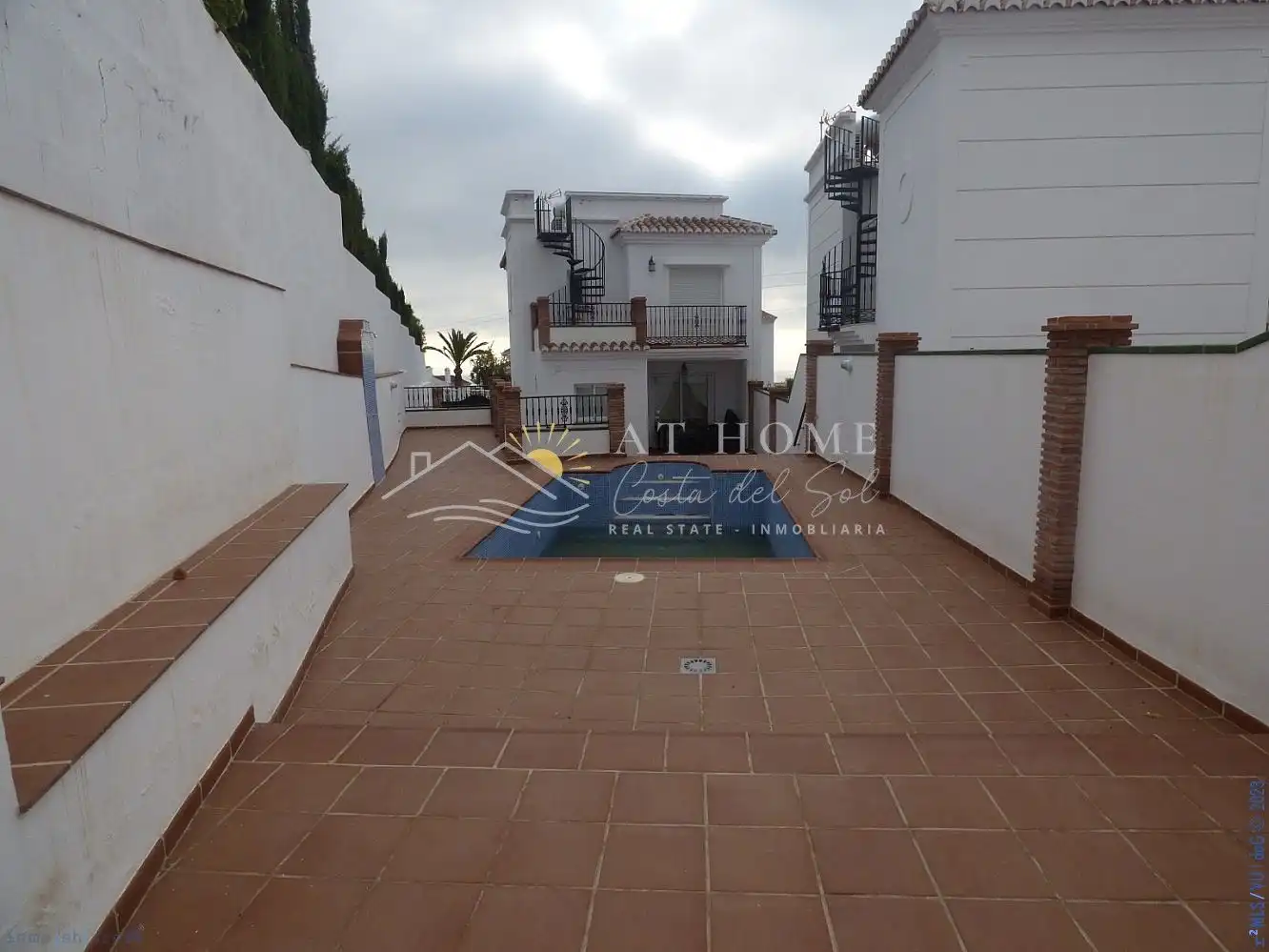Exterior view of Houses for sale in Nerja  with Air Conditioner, Terrace and Storage room