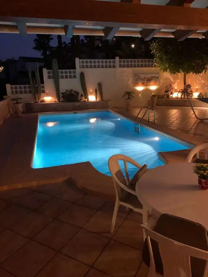 Swimming pool of Houses for sale in Benitachell / El Poble Nou de Benitatxell  with Air Conditioner, Heating and Private garden