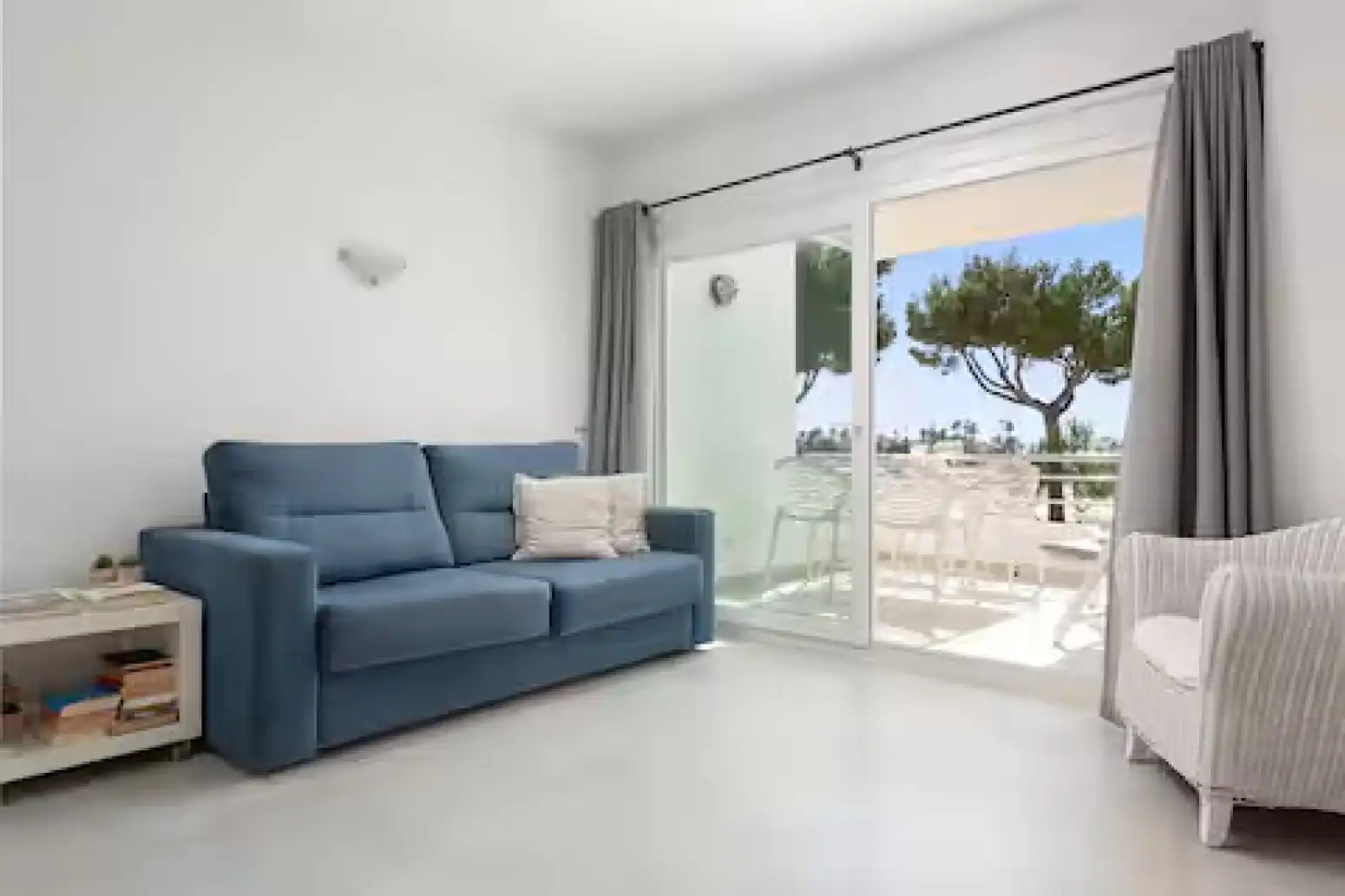 Wohnzimmer von Wohnung zur Miete in Alcúdia mit Klimaanlage, Heizung und Terrasse
