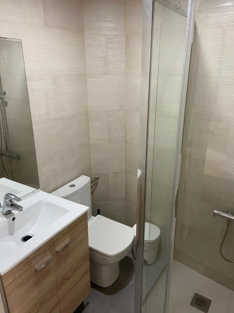 Bany de Dúplex de lloguer en Madrid amb Aire condicionat, Calefacció i Parquet