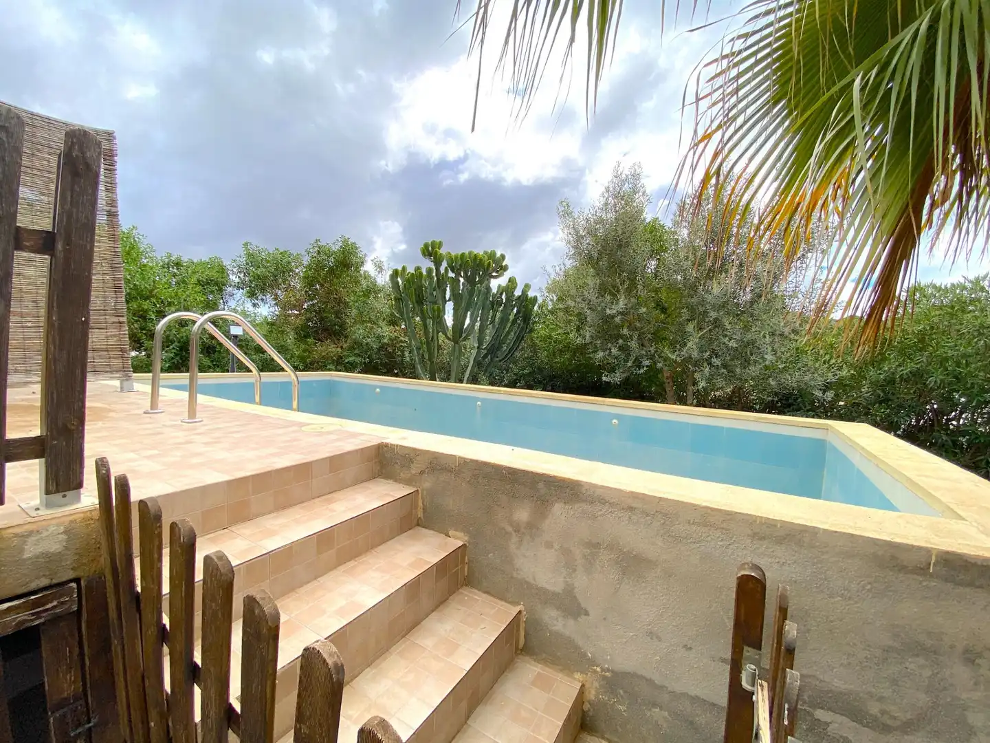 Schwimmbecken von Haus oder Chalet zum Verkauf in Mazarrón mit Klimaanlage, Privatgarten und Schwimmbad