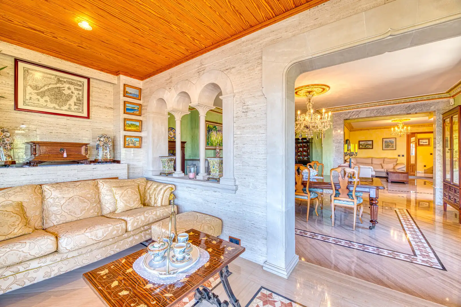 Dining room of Houses for sale in Calvià  with Private garden