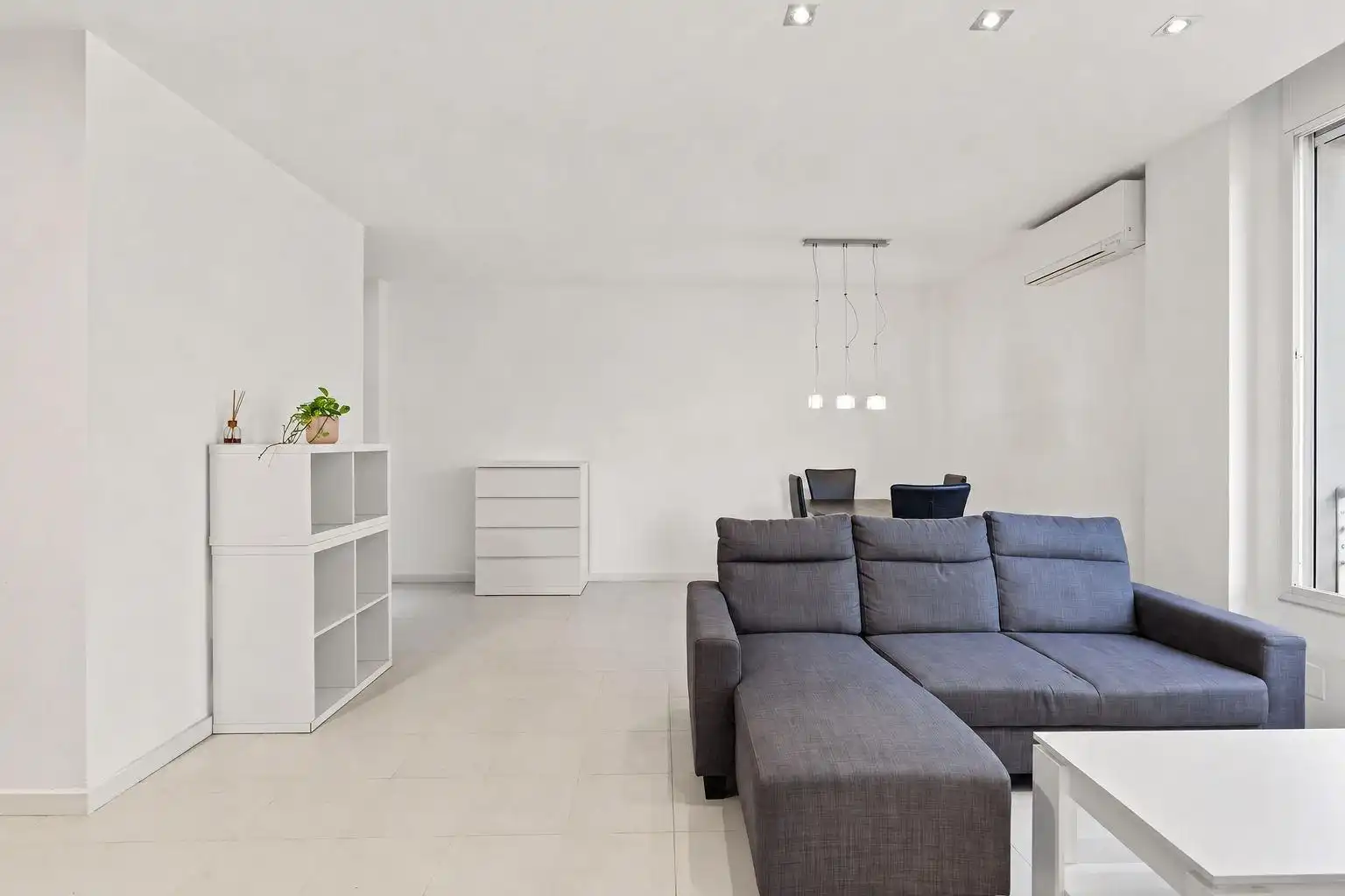 Wohnzimmer von Wohnung zum Verkauf in Terrassa mit Klimaanlage und Heizung