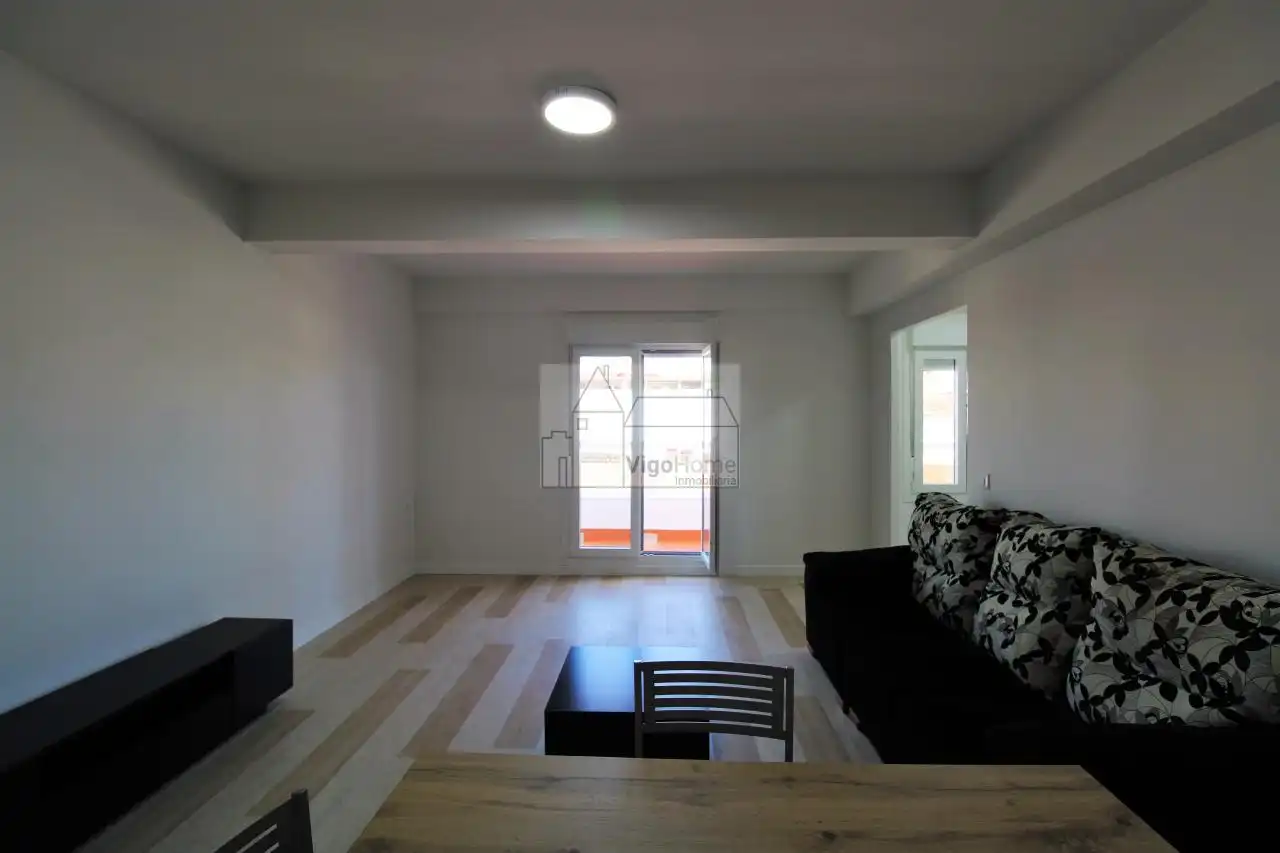 Wohnzimmer von Wohnung zur Miete in Vigo  mit Heizung, Terrasse und Möbliert