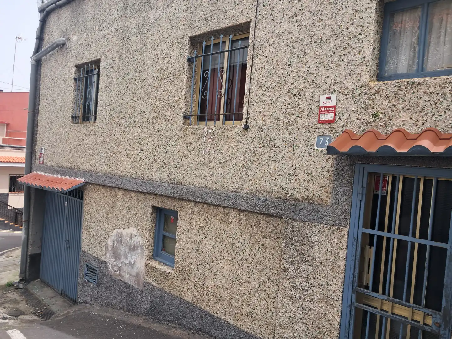 Vista exterior de Casa adosada en venta en Los Realejos con Terraza