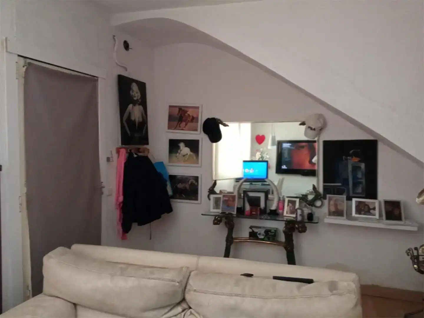Sala d'estar de Casa adosada en venda en Ulldecona amb Balcó