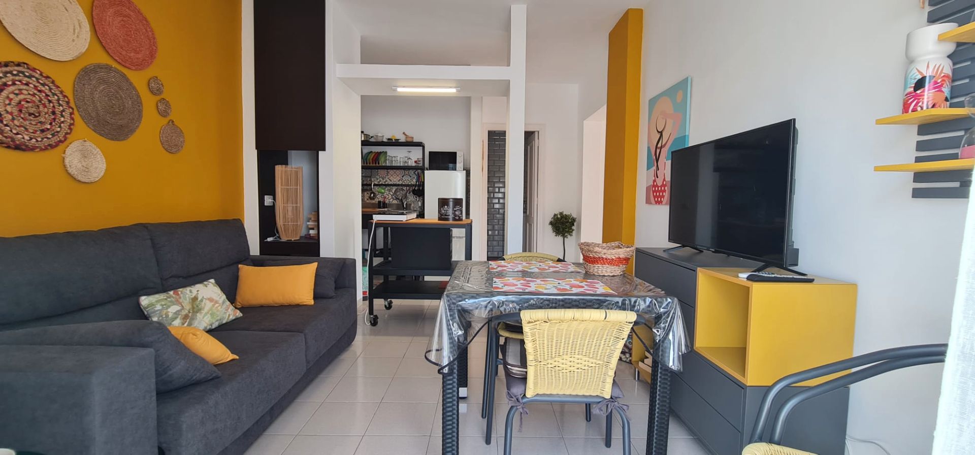 Sala d'estar de Pis en venda en Adeje amb Terrassa i Piscina comunitària