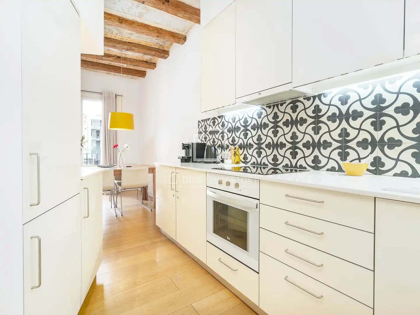 Cocina de Piso en venta en Barcelona con Aire acondicionado, Parquet y Amueblado