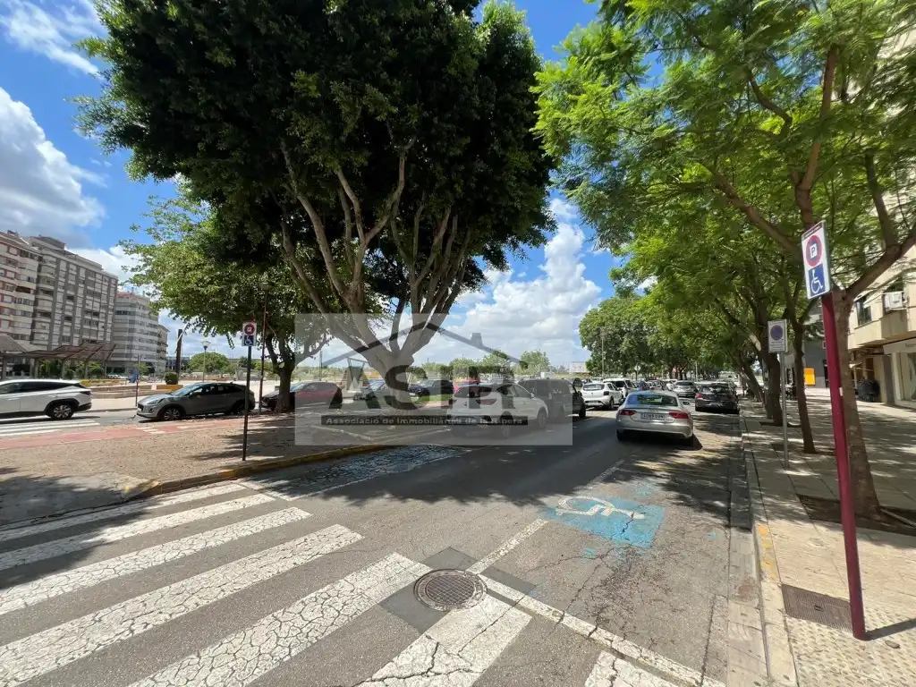 Vista exterior de Garaje en venta en Alzira