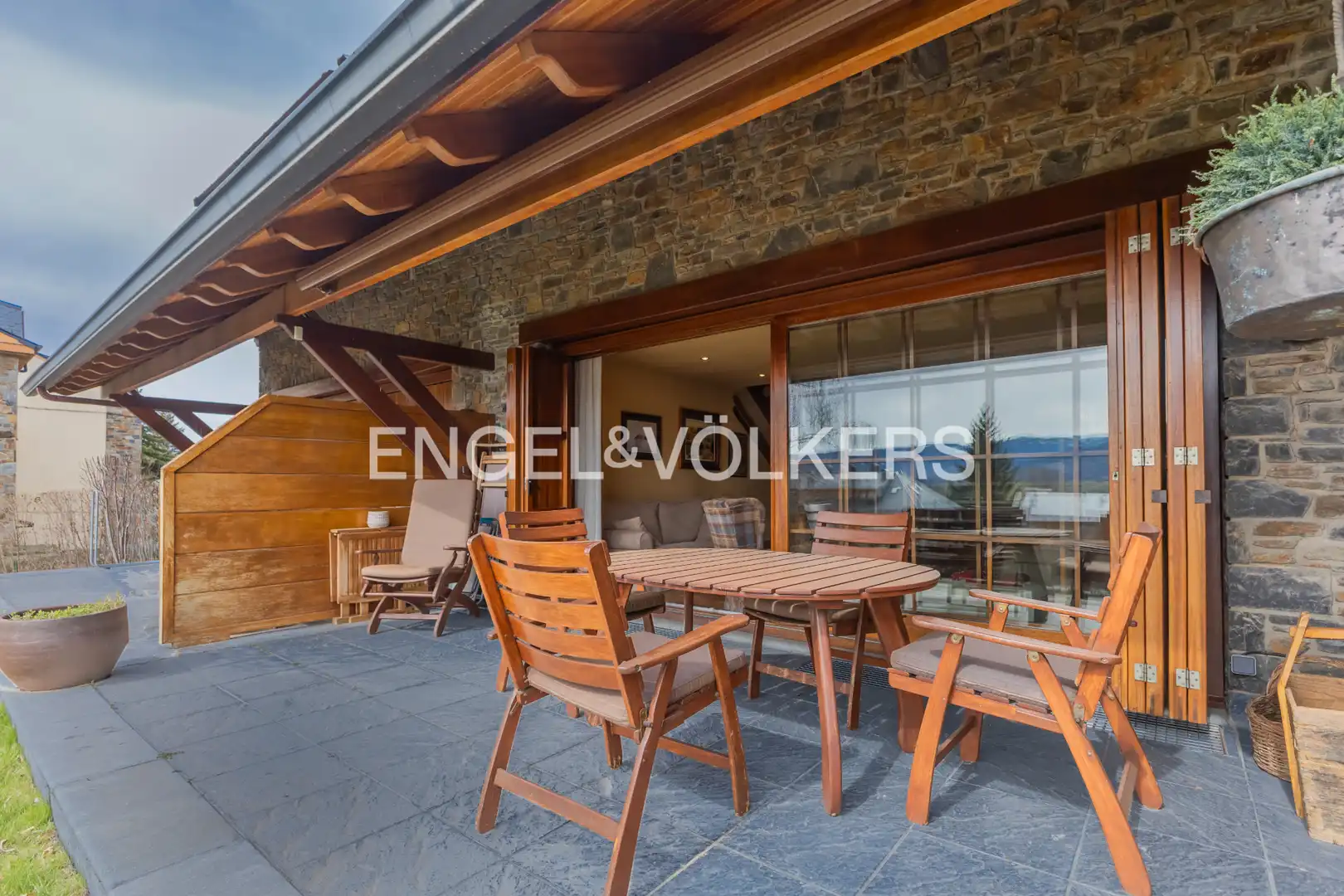 Terrace of Detached homes for sale in Llívia  with Heating, Parquet flooring and Terrace