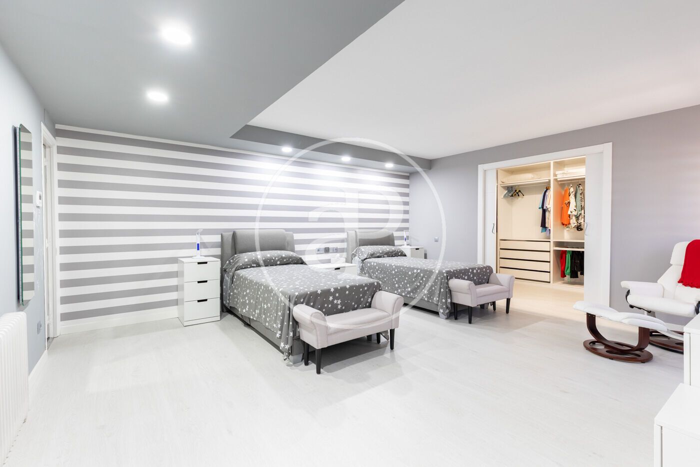 Bedroom of House or chalet for sale in Cerdanyola del Vallès  with Air Conditioner, Heating and Private garden