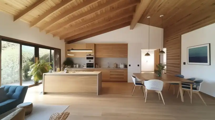 Kitchen of Houses for sale in Sant Martí de Llémena  with Heating, Private garden and Terrace