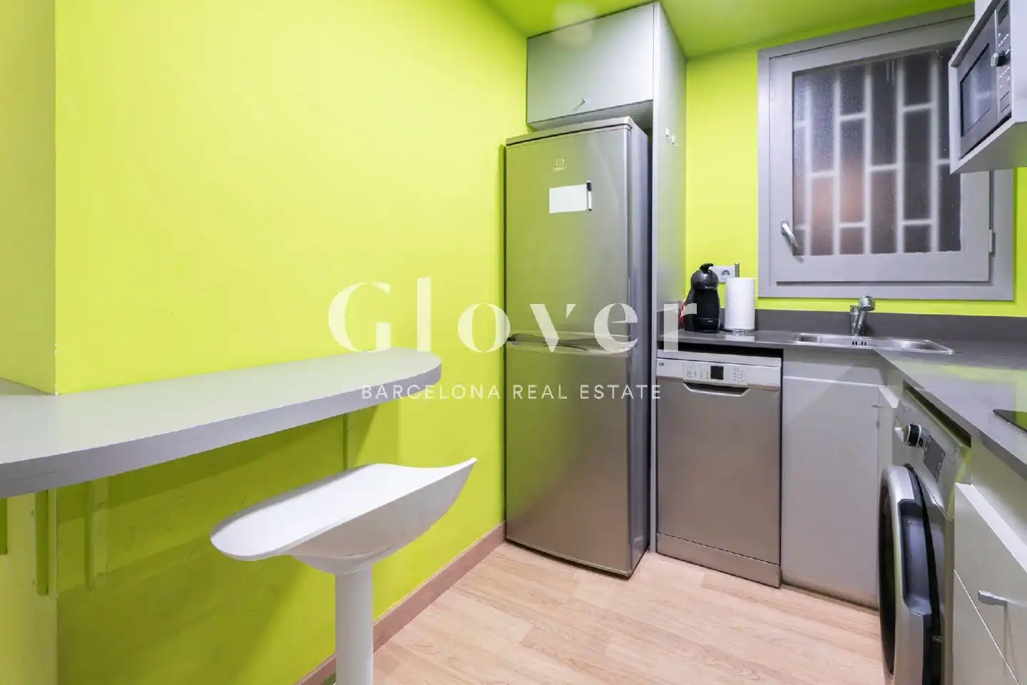 Cocina de Piso en venta en Barcelona con Aire acondicionado, Calefacción y Terraza