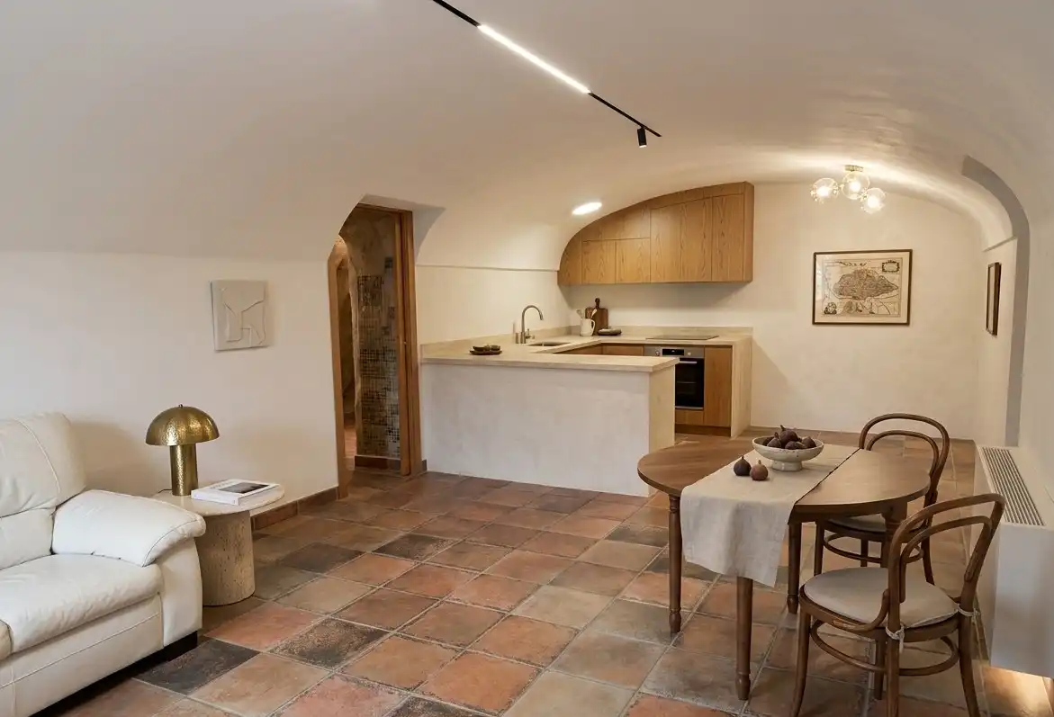 Kitchen of Country homes for sale in Sant Aniol de Finestres  with Air Conditioner, Heating and Private garden