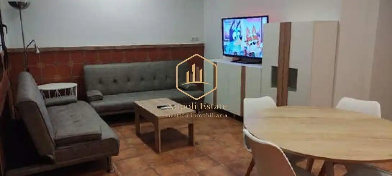 Wohnzimmer von Wohnung zur Miete in Centro