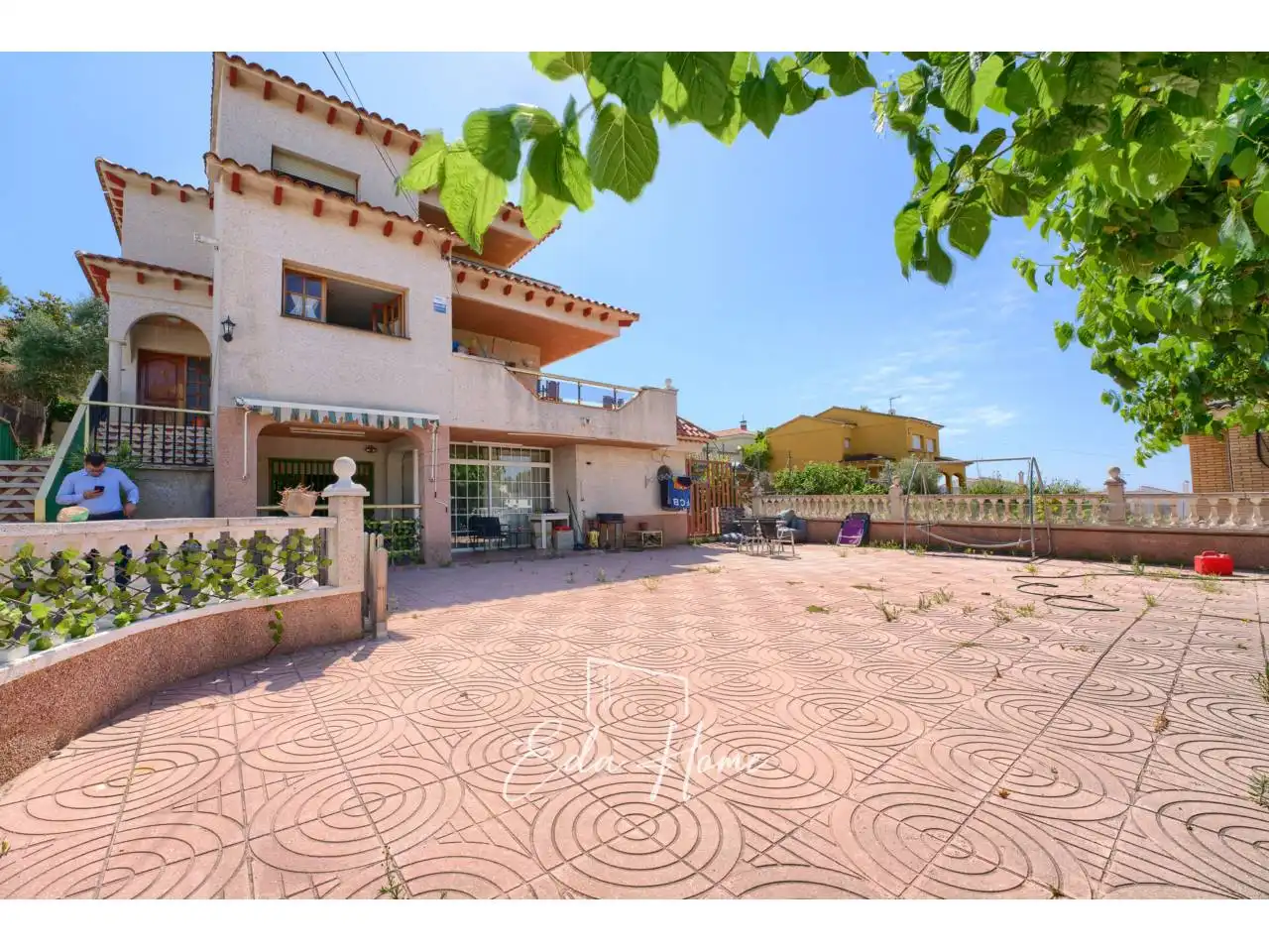 Exterior view of Houses for sale in Cunit  with Private garden, Terrace and Furnished