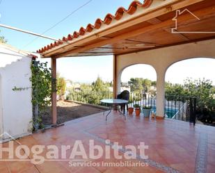 Exterior view of House or chalet for sale in Chiva  with Air Conditioner, Terrace and Swimming Pool