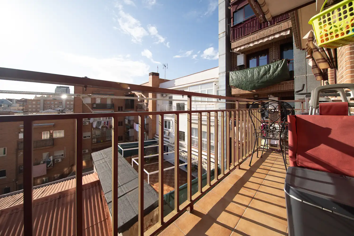 Balcony of Attic for sale in Madrid  with Air Conditioner, Heating and Terrace