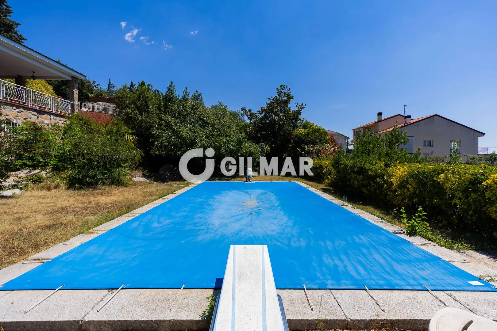 Piscina de Casa o xalet en venda en Hoyo de Manzanares amb Calefacció, Jardí privat i Piscina
