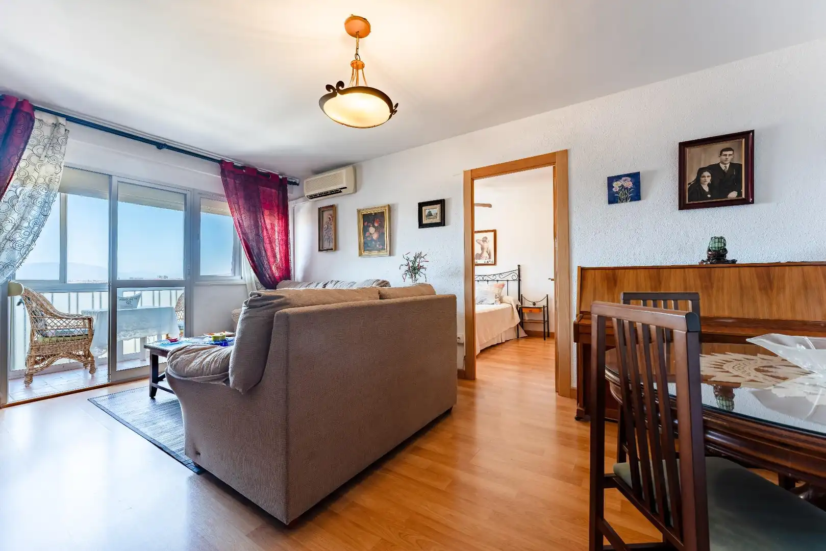 Sala de estar de Piso en venta en Málaga con Aire acondicionado