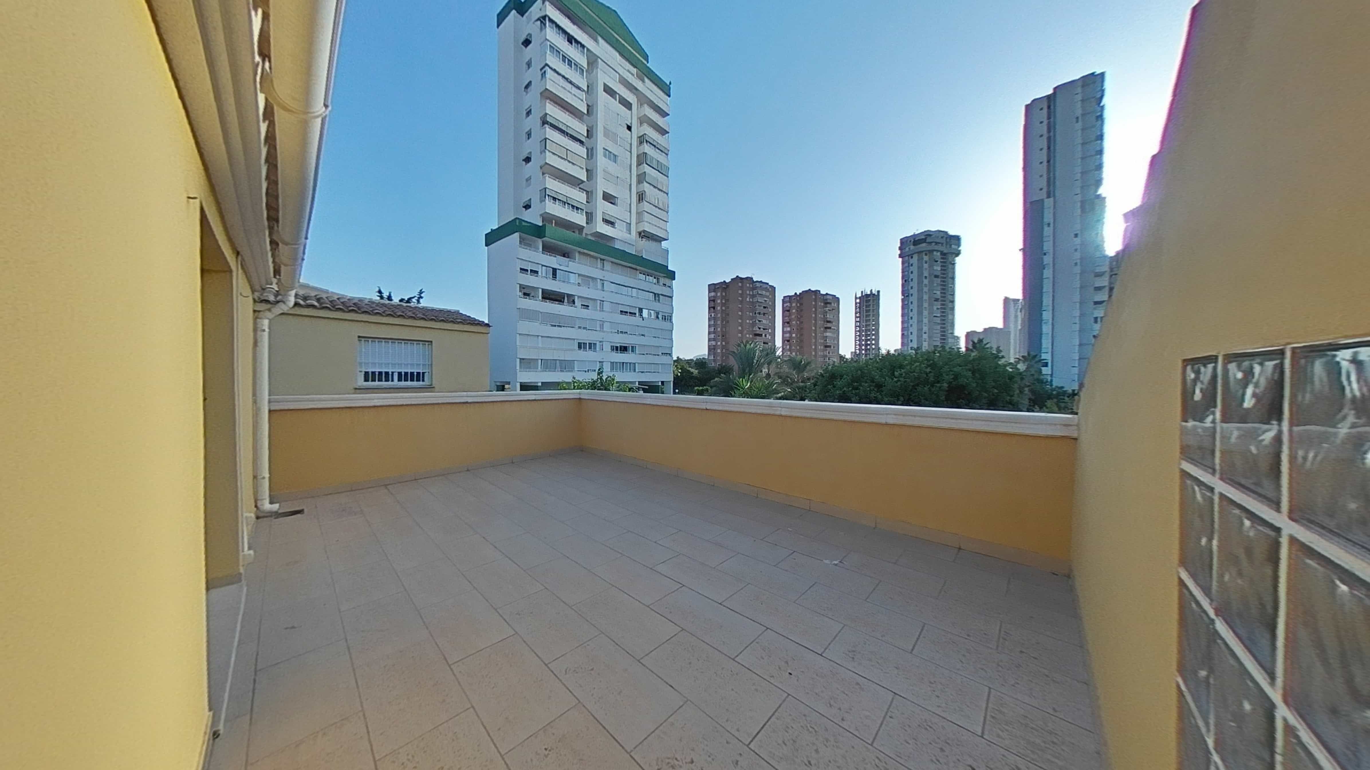 Terrace of Single-family semi-detached for sale in Finestrat  with Terrace and Storage room