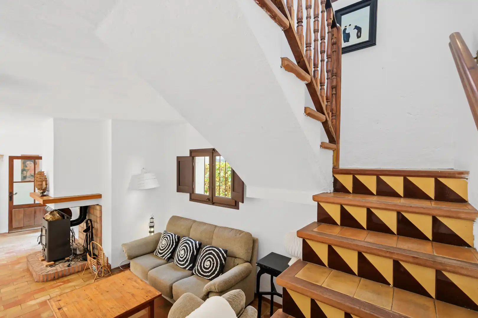 Sala de estar de Casa o chalet en venta en L'Escala con Jardín privado, Terraza y Trastero