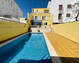 Exterior view of House or chalet for sale in Maó  with Terrace and Swimming Pool