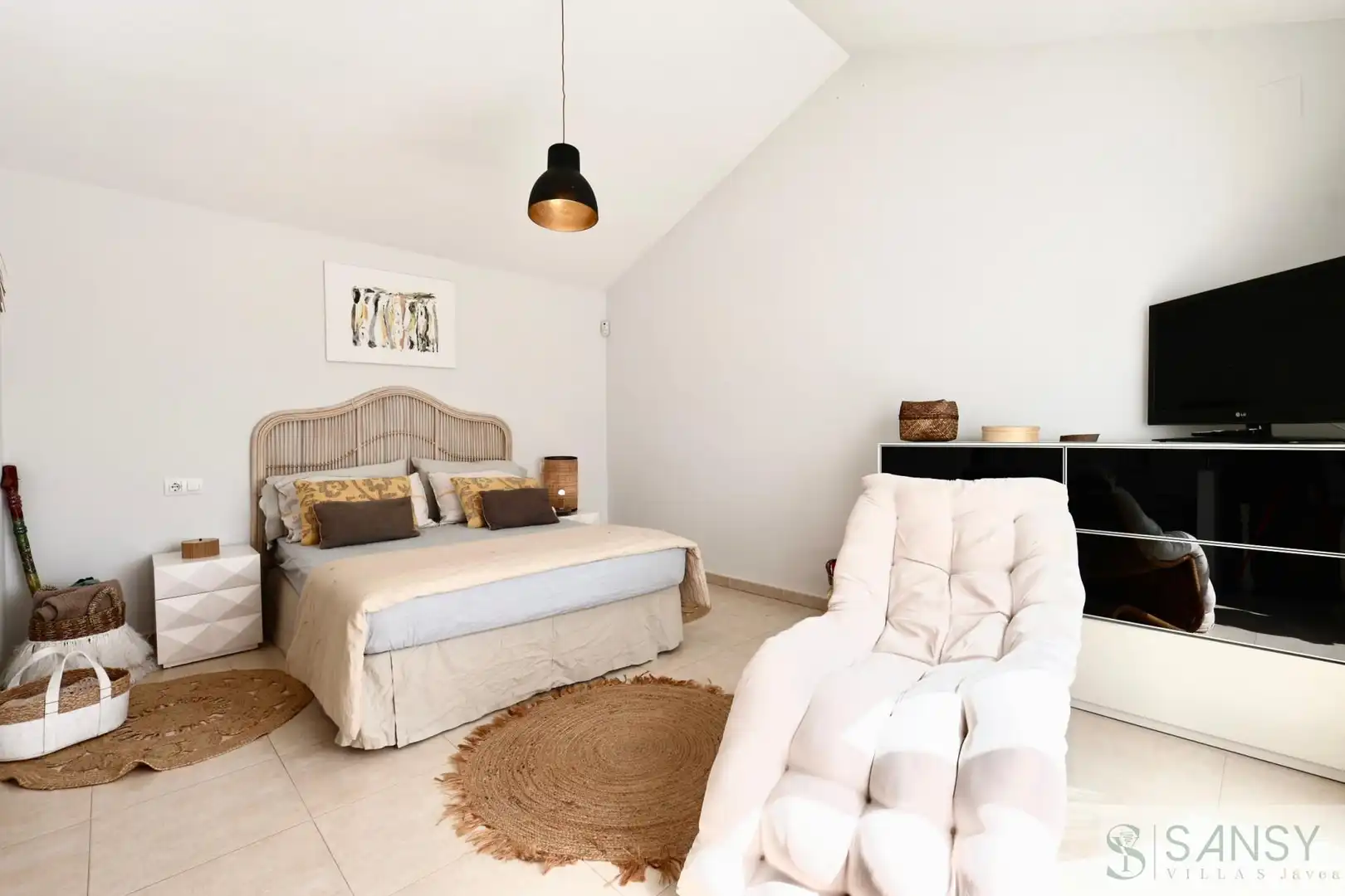 Bedroom of Flat for sale in Jávea / Xàbia  with Air Conditioner, Heating and Terrace